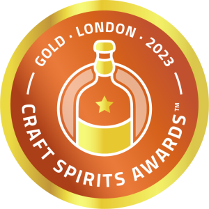 License to Print Craft Spirits Awards™ 2023 Gold Medal